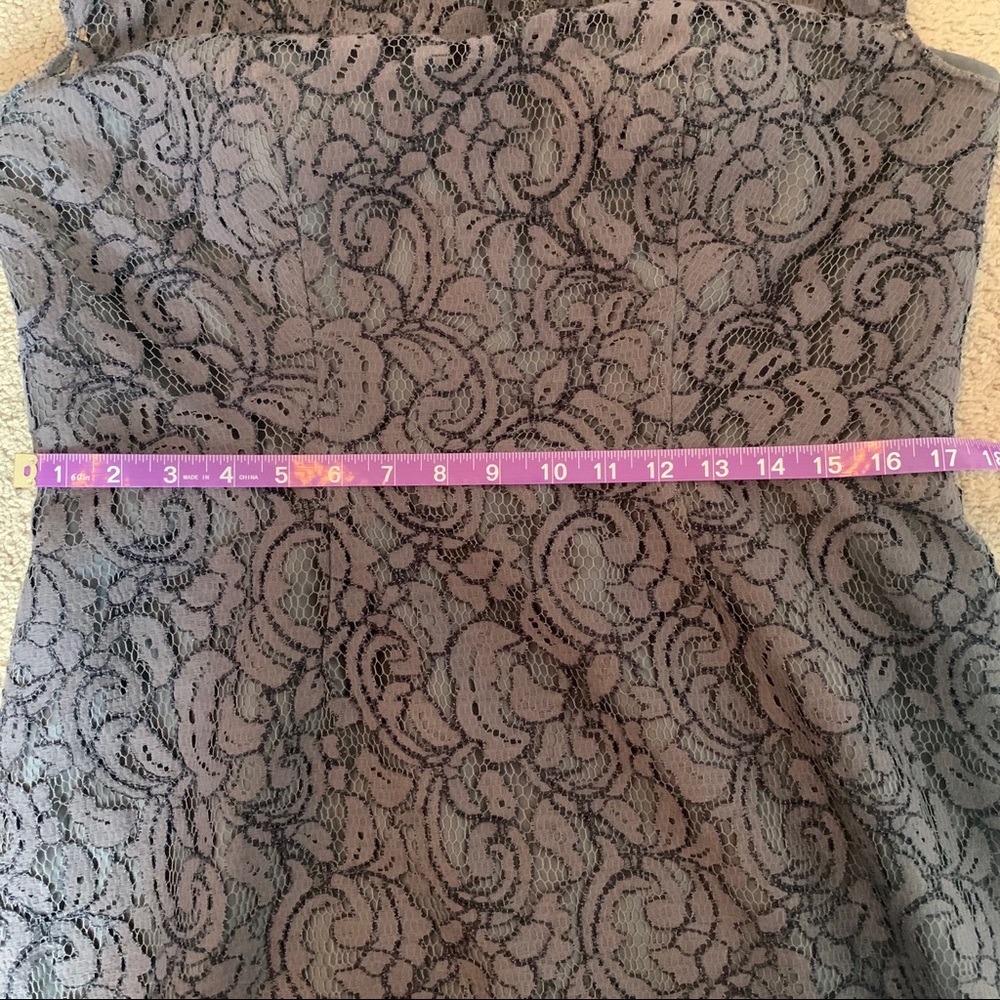 Jasmine Bridal Bridesmaids Dress Gray Size 14 - Picture 7 of 7